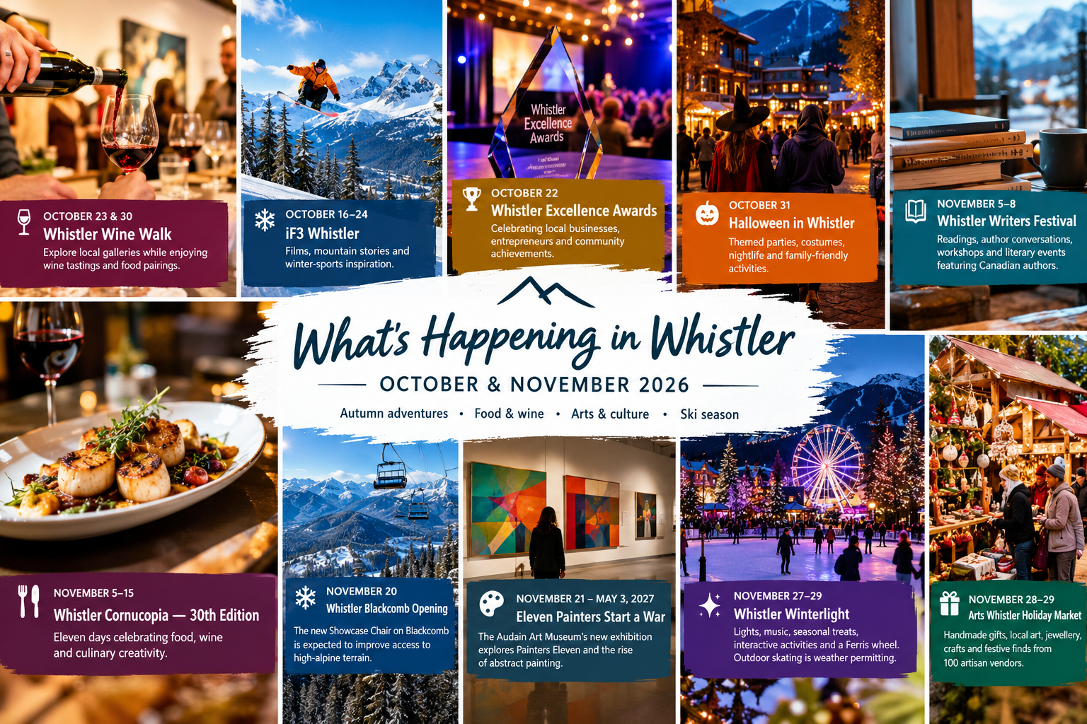 Events Oct. & Nov